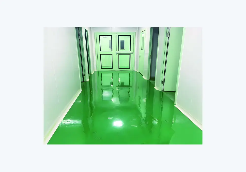 Epoxy matte self-levelling