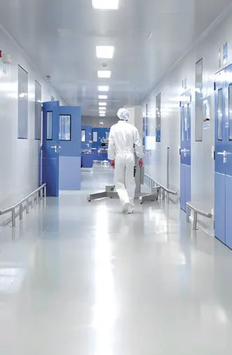 Clean manufacturing passage
