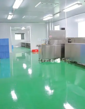 Clean production floor